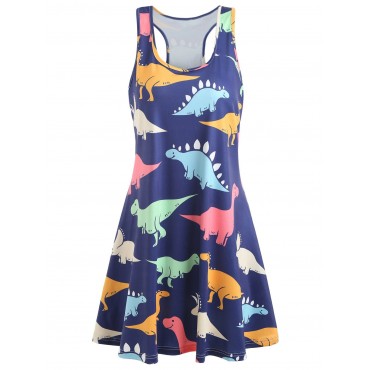 Dinosaur Swing Tank Dress